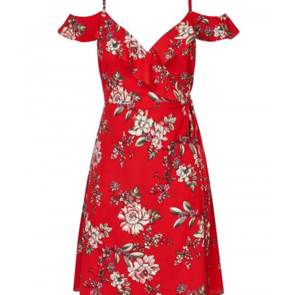 City Chic Wild Floral Dress